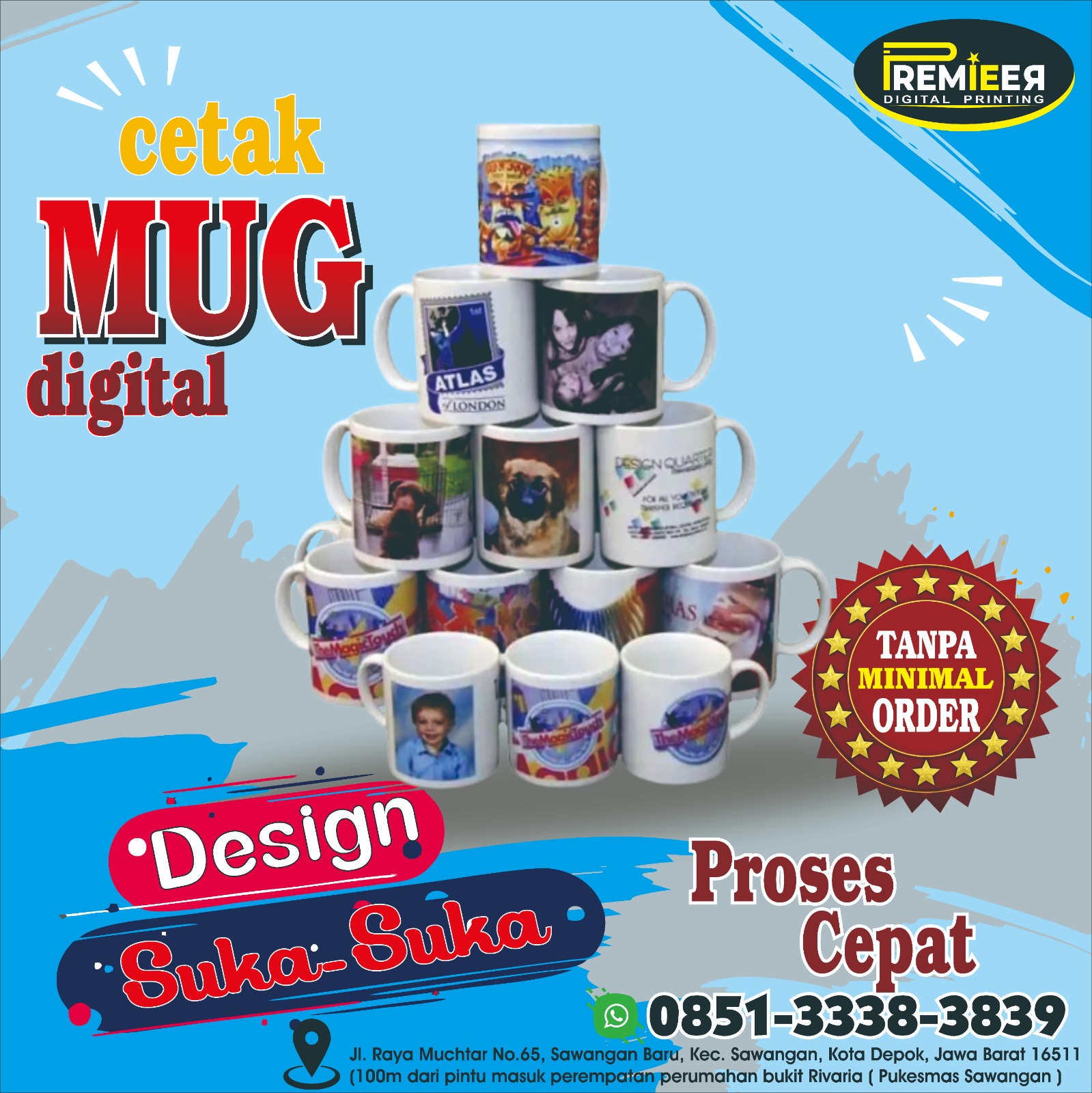 Cetak Mug Digital